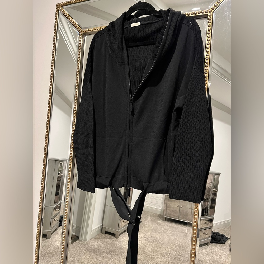 Annette Gortz Black Hooded Top